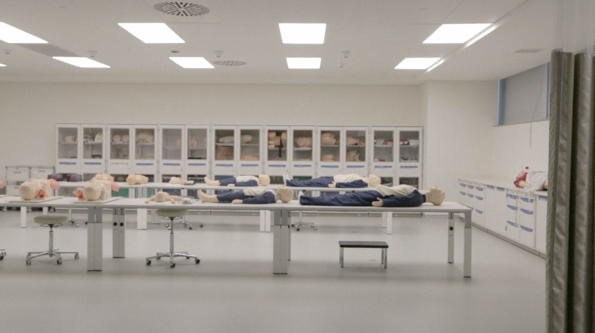Film Still from Hospital with one entrance and two exits