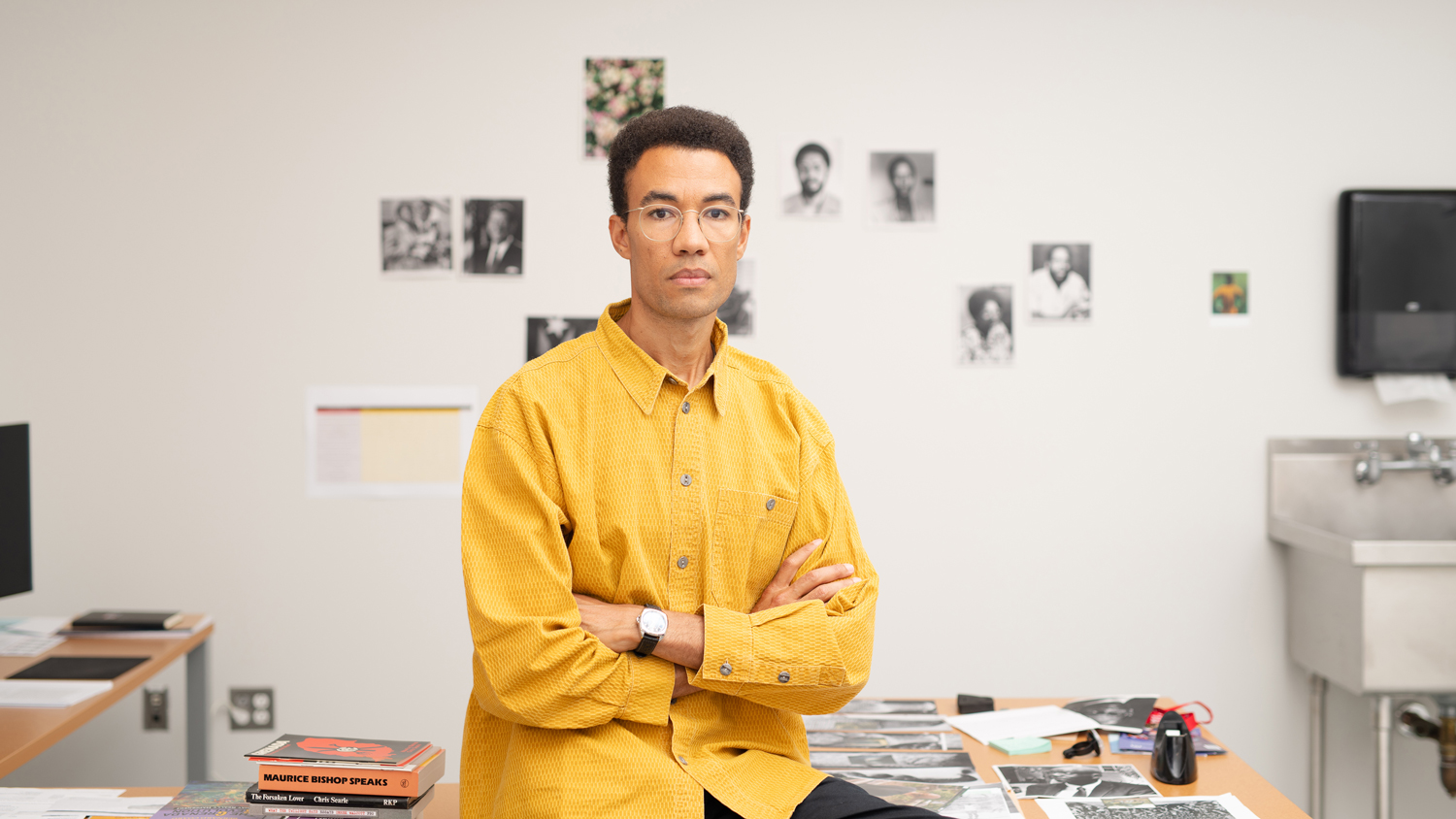 Portrait of Santiago Mostyn